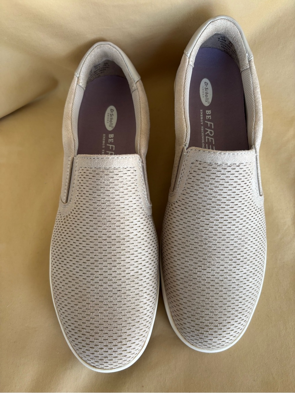 Dr. Scholl's BE FREE Slip-On Women’s Shoes - Light Beige